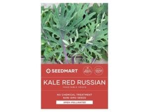Kale Red Russian Vegetable Seeds | Seedmart