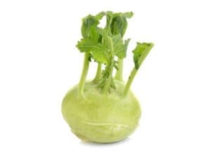 Kohlrabi White Vienna Vegetable Seeds | Isolated | Seedmart Australia