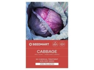 Cabbage Red Acre Vegetable Seeds | Seedmart