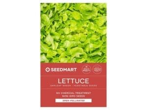 Lettuce Oakleaf Green Vegetable Seeds | Seedmart