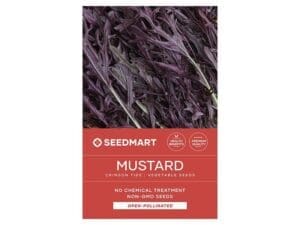 Mustard Crimson Tide Vegetable Seeds | Seedmart