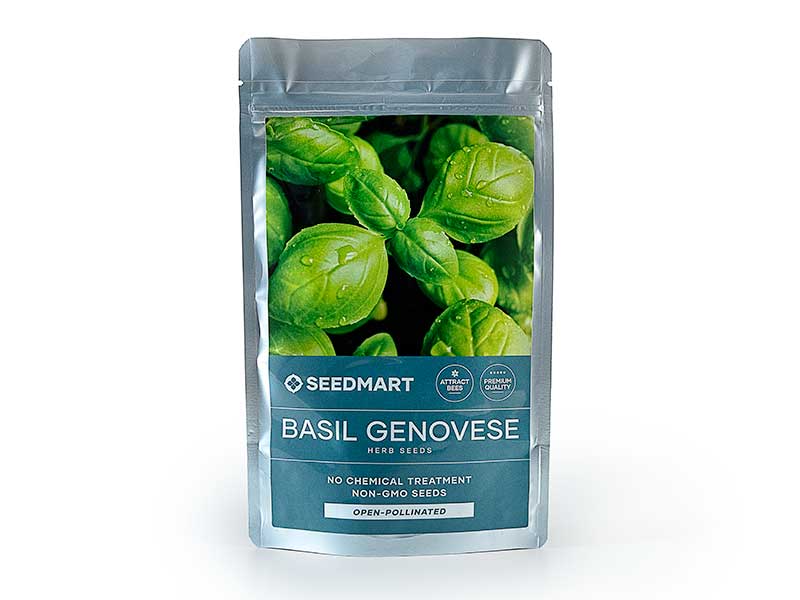 Basil Genovese Herb Seeds - Image 2