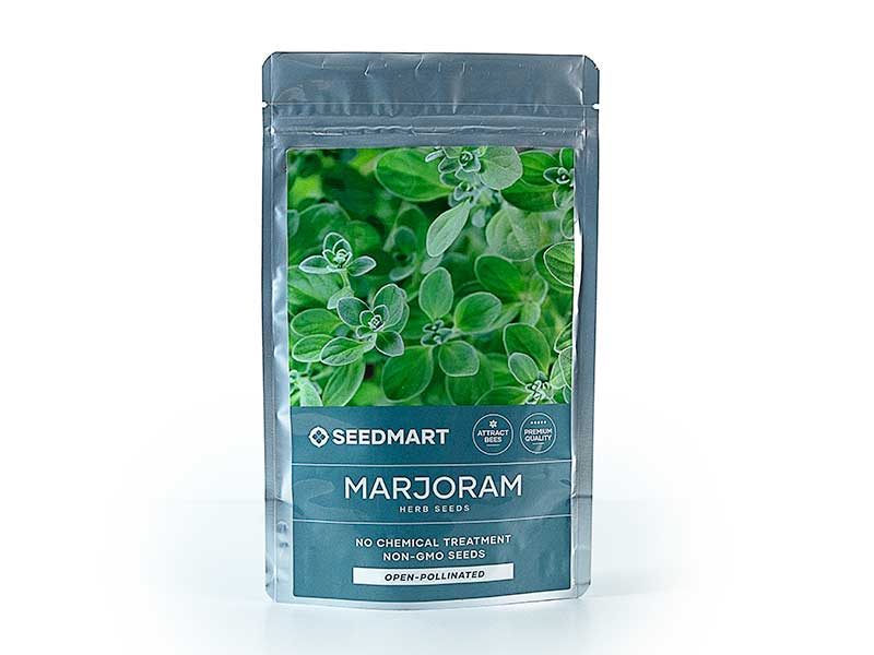 Sweet Marjoram Herb Seeds - Image 2