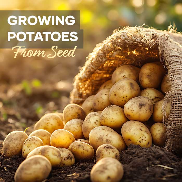 Growing Potatoes from Seed | Featured Image | Seedmart Australia